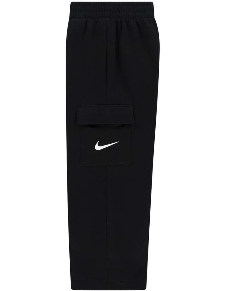 Essentials French Terry Cargo in Black image 3