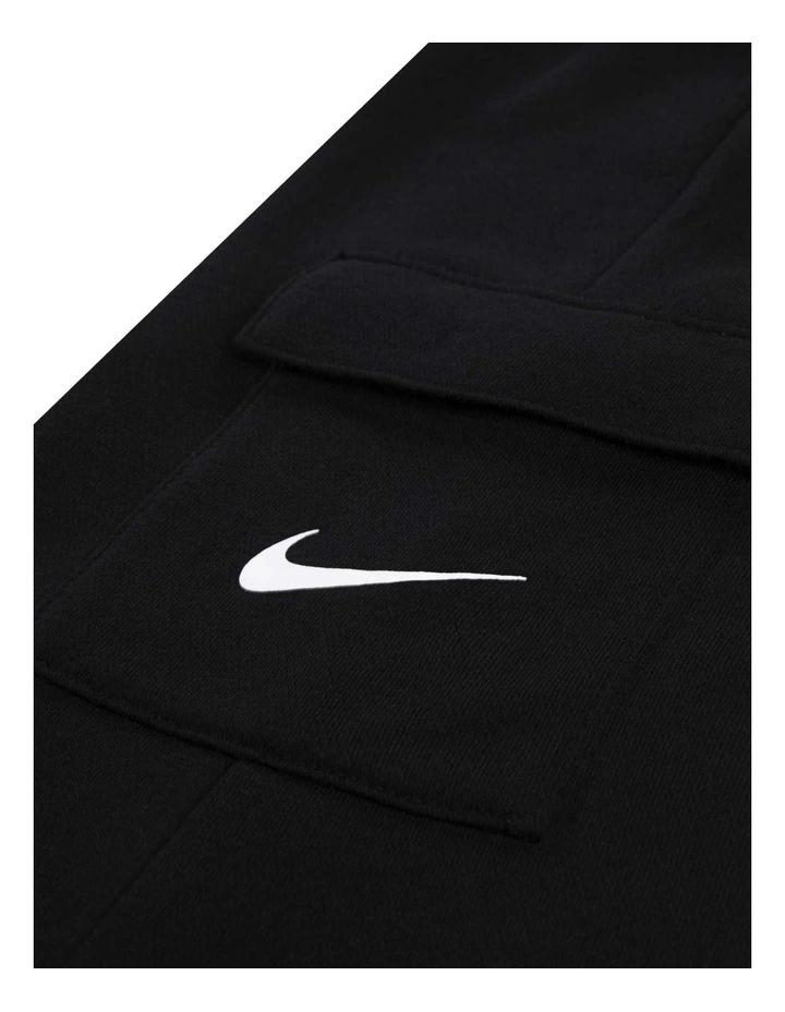 Essentials French Terry Cargo in Black image 4