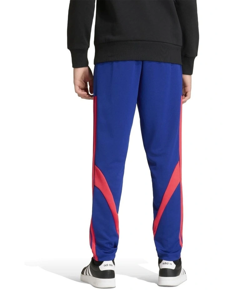 House of Tiro Colors of Football High Waisted Wide Leg Pant in Blue image 2