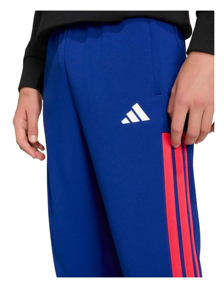 House of Tiro Colors of Football High Waisted Wide Leg Pant in Blue image 4