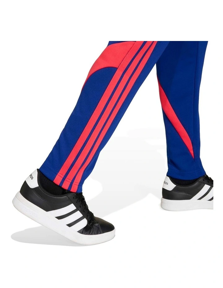 House of Tiro Colors of Football High Waisted Wide Leg Pant in Blue image 5