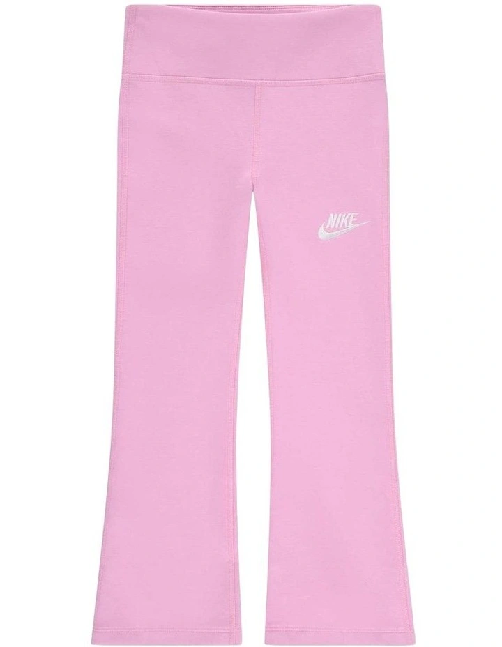 Flare Legging In Pink image 1