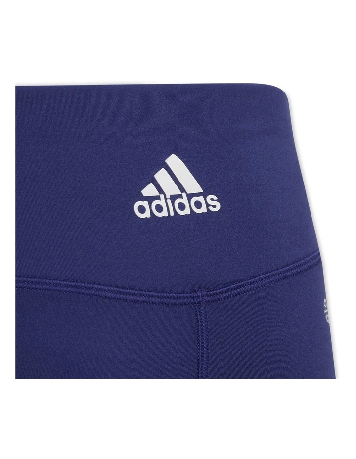 Aeroready Yoga Training High-Rise Tights in Navy image 3