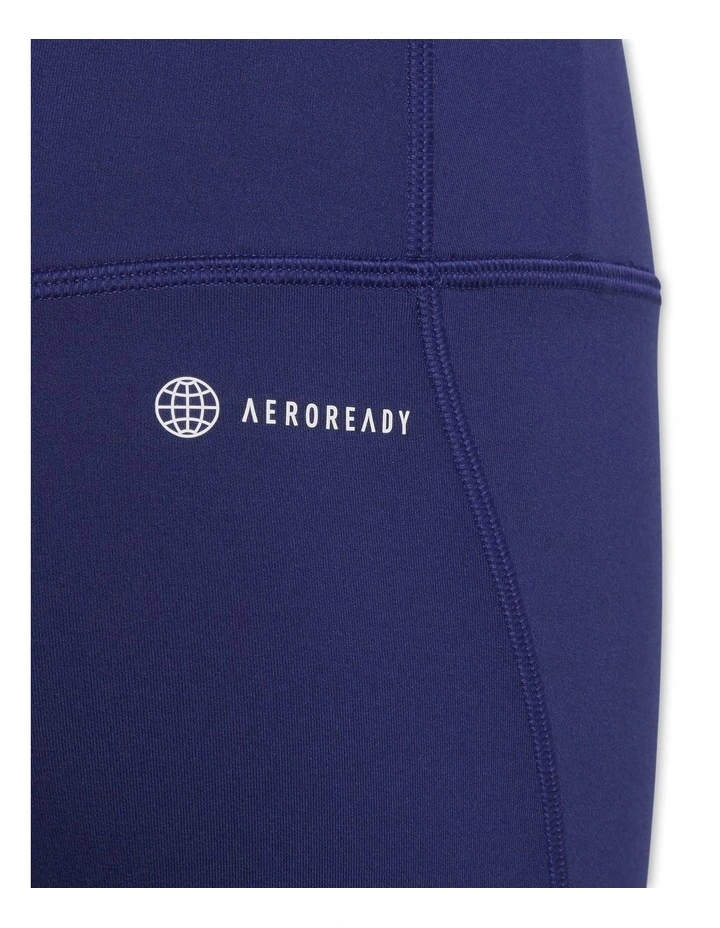 Aeroready Yoga Training High-Rise Tights in Navy image 4