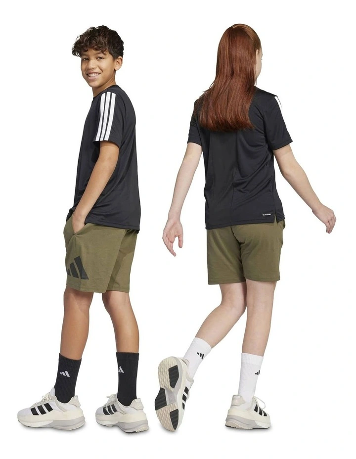 Essentials Shorts in Green image 7