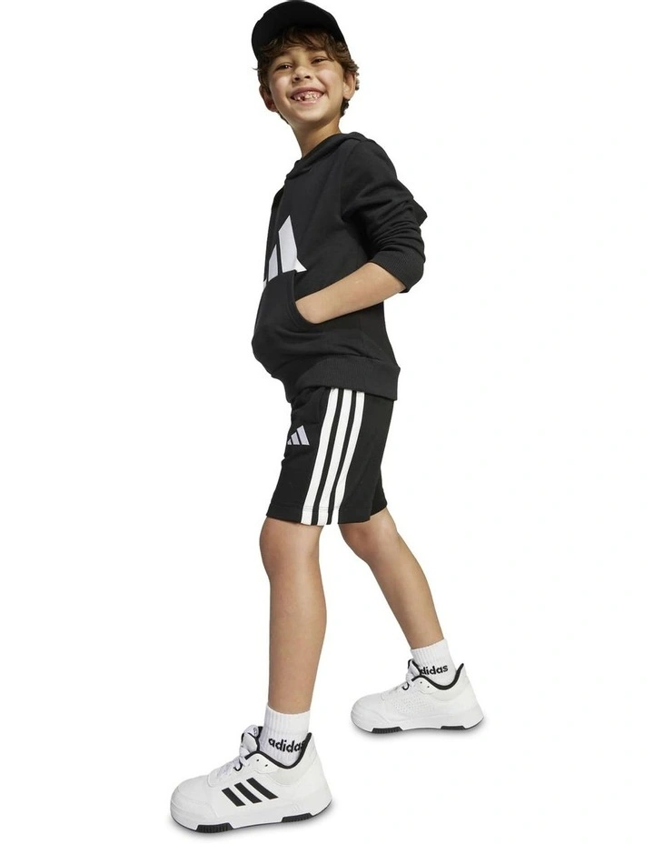 Essentials Shorts in Black/White image 3
