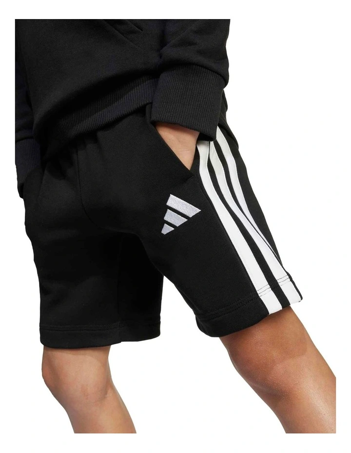 Essentials Shorts in Black/White image 5