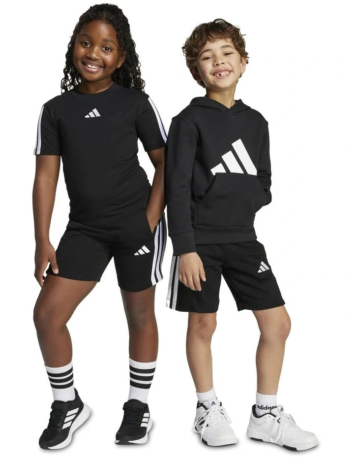 Essentials Shorts in Black/White image 6