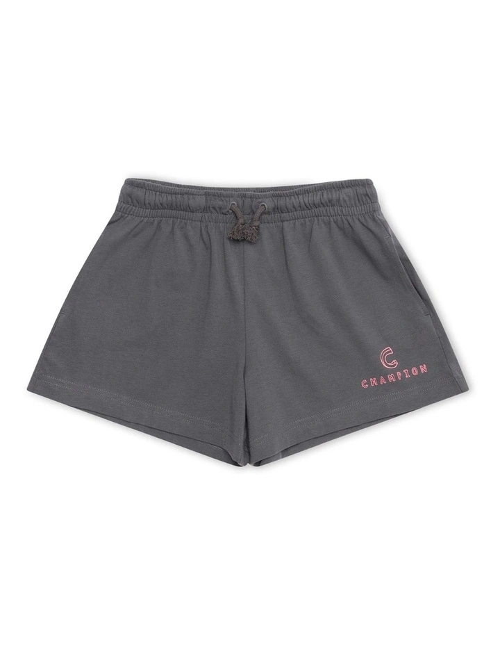 Graphic Jersey Short in Grey image 1