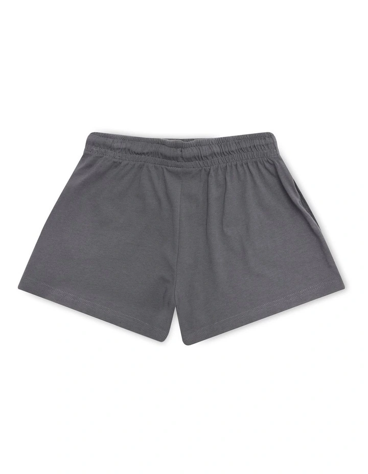 Graphic Jersey Short in Grey image 2