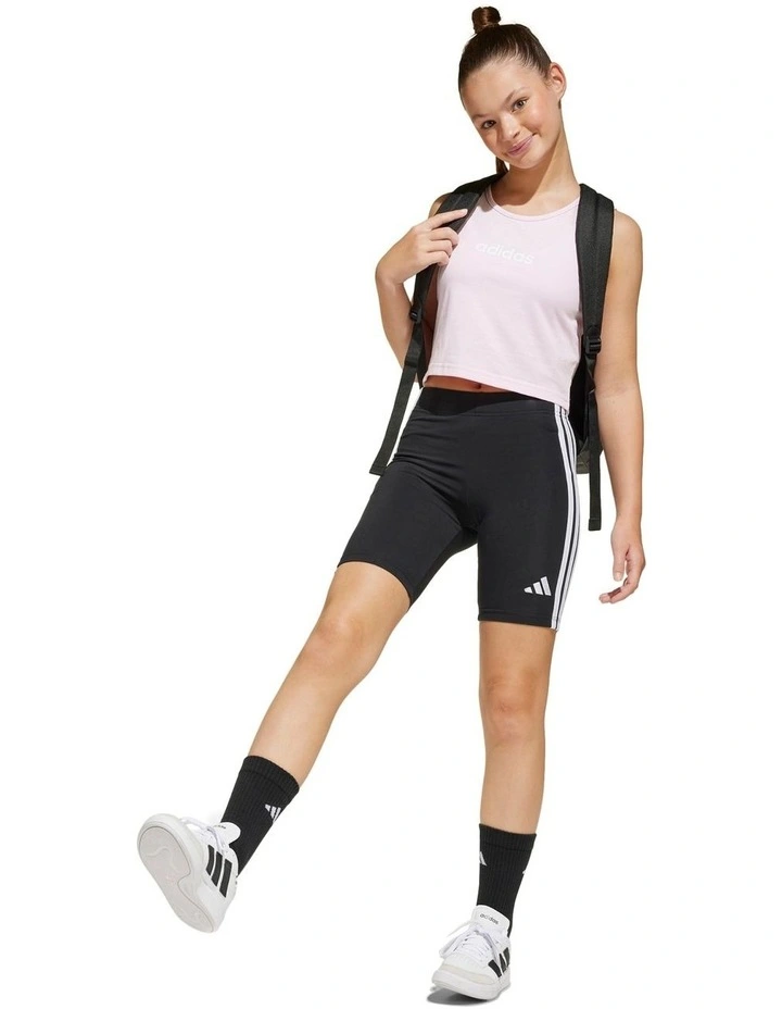 Essentials Biker Shorts in Black image 3