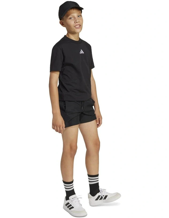 Essentials Climacool Shorts in Black image 3