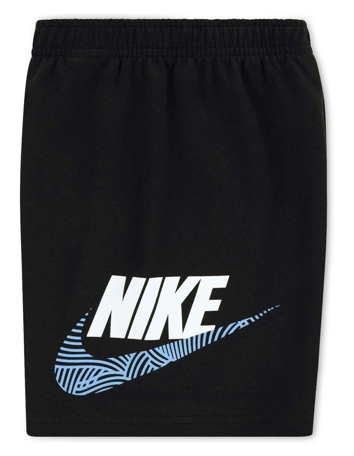 Sportwear in the Zone French Terry Short in Black image 3