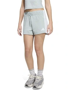 Essentials Shorts in Wonder Sage/White