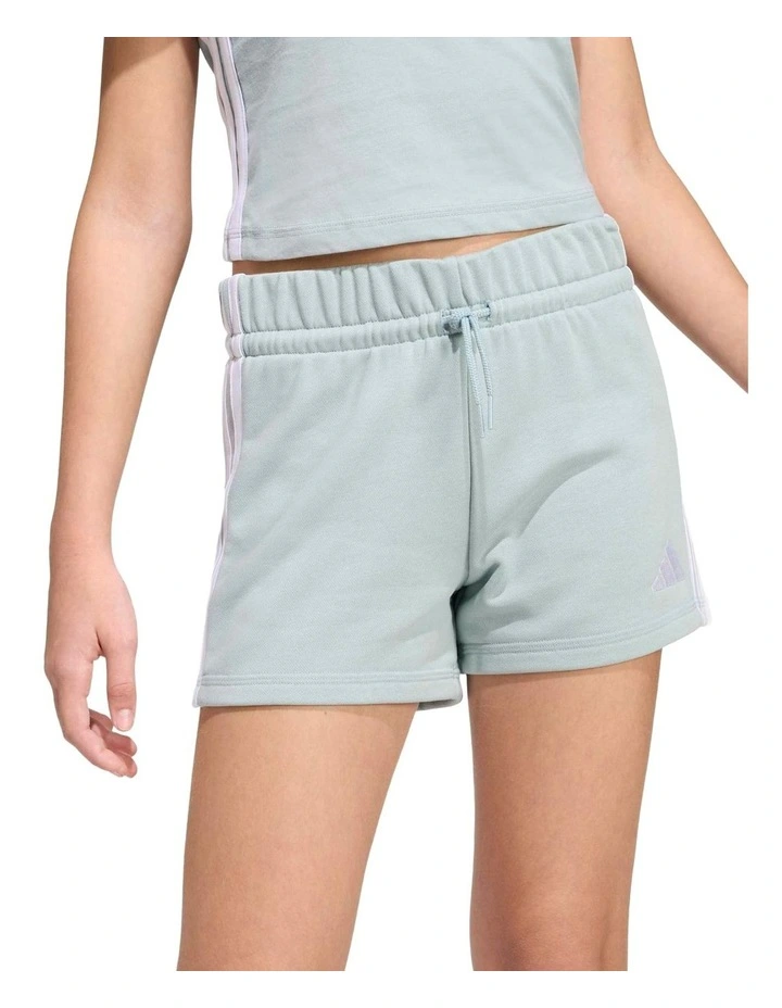 Essentials Shorts in Wonder Sage/White image 4