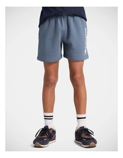 Puff Script Fleece Shorts