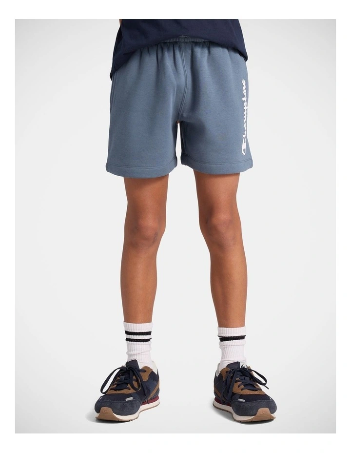 Puff Script Fleece Shorts image 1
