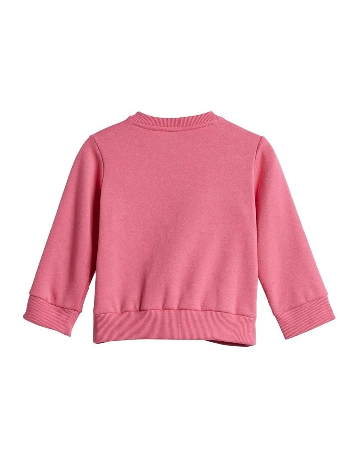 Essentials Joggers in Pink Fusion/Clear Pi image 2