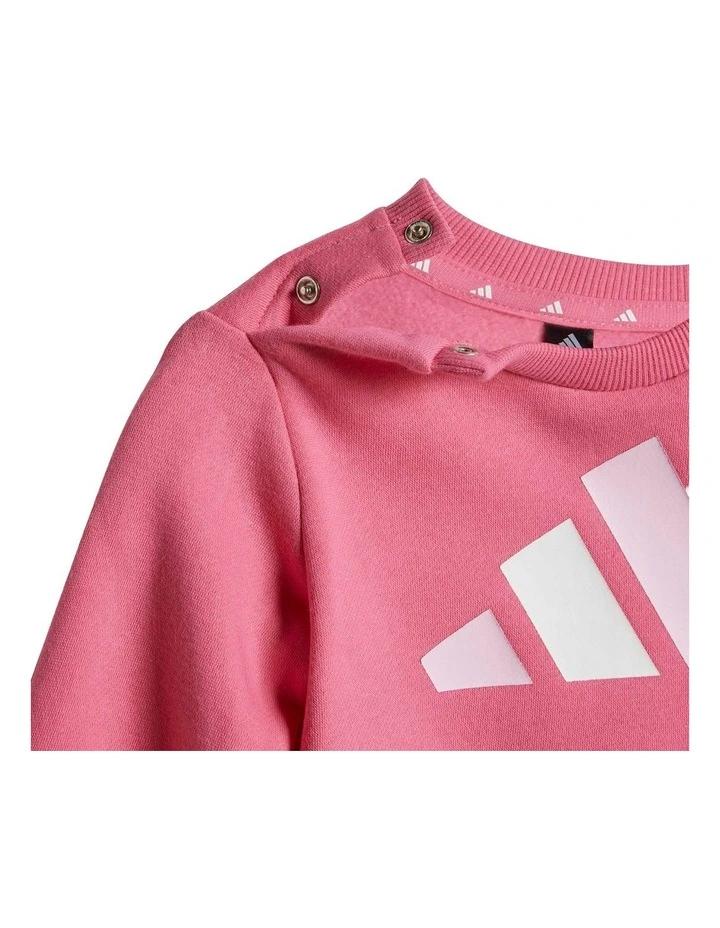 Essentials Joggers in Pink Fusion/Clear Pi image 7