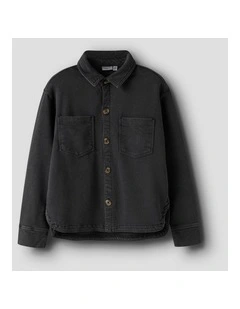 Stefan Buttoned Shirt in Black