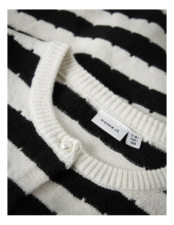 Sylvea Striped Cardigan in Multi image 5