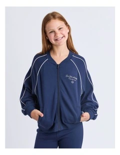 Aspen Bomber Jacket (8 - 16 Years) in Navy