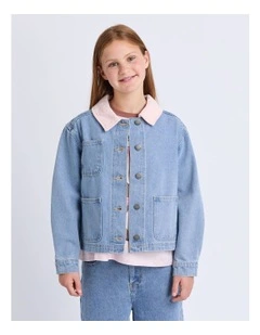 Billie Denim Jacket (8 - 16 Years) in Blue