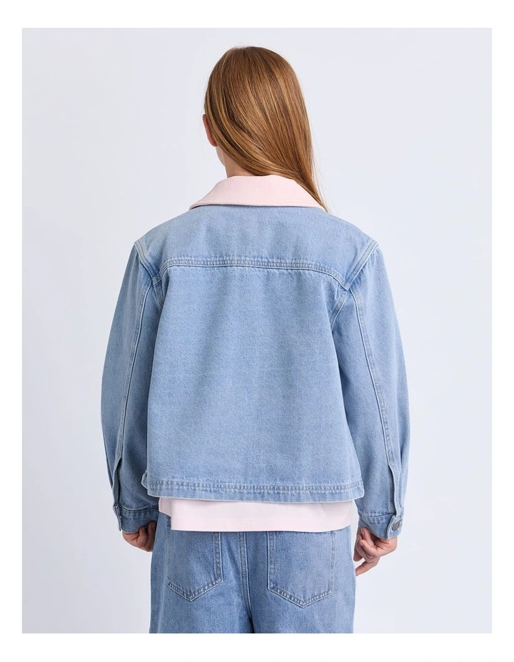 Billie Denim Jacket (8 - 16 Years) in Blue image 4