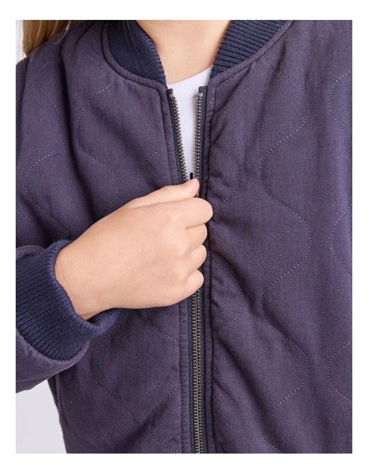 Ayda Bomber (8 - 16 Years) in Navy image 5