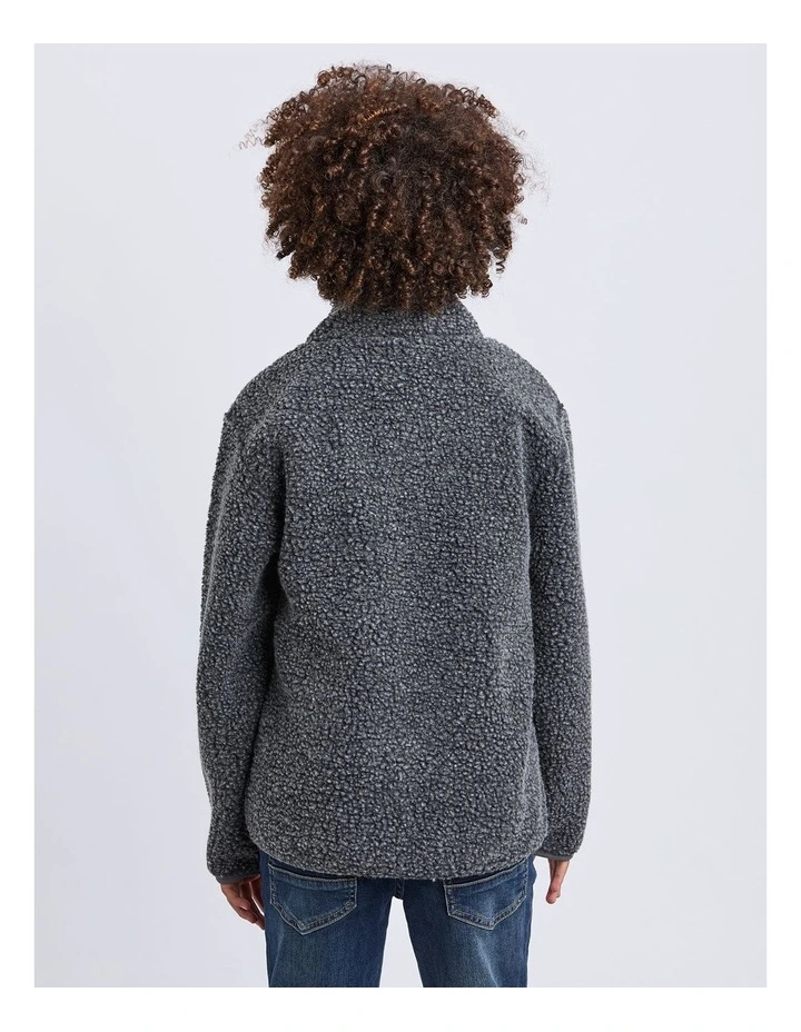 Melange Polar Jacket image 2