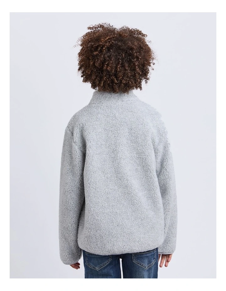 Melange Polar Jacket image 2