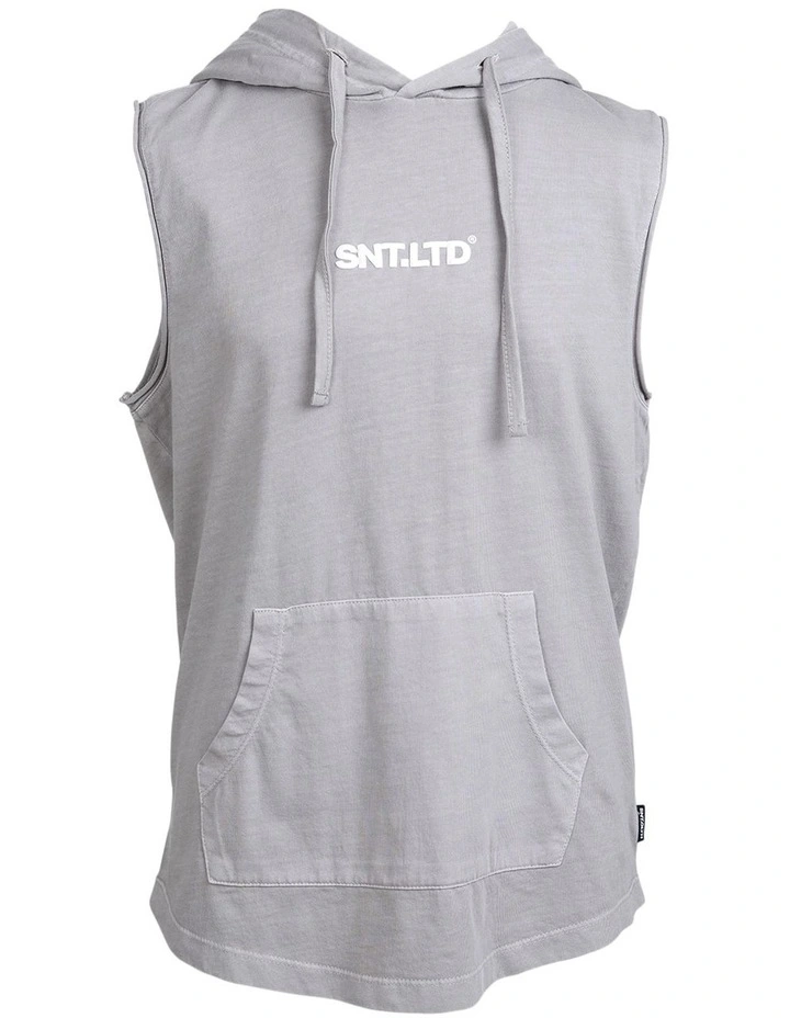 Podium Hooded Muscle (3-7 Years) in Grey image 5