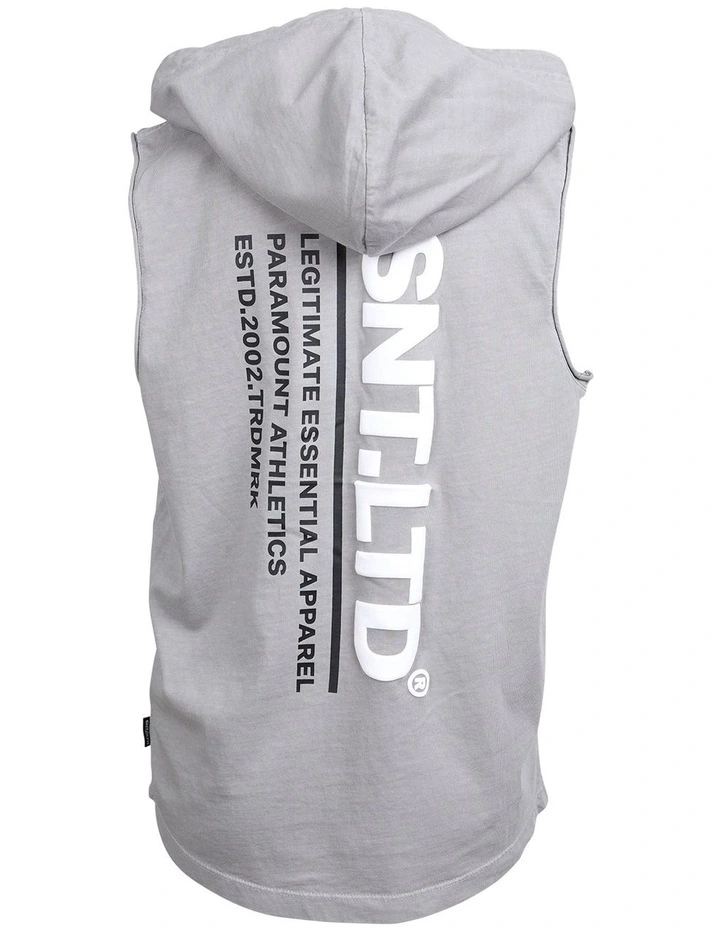 Podium Hooded Muscle (3-7 Years) in Grey image 6