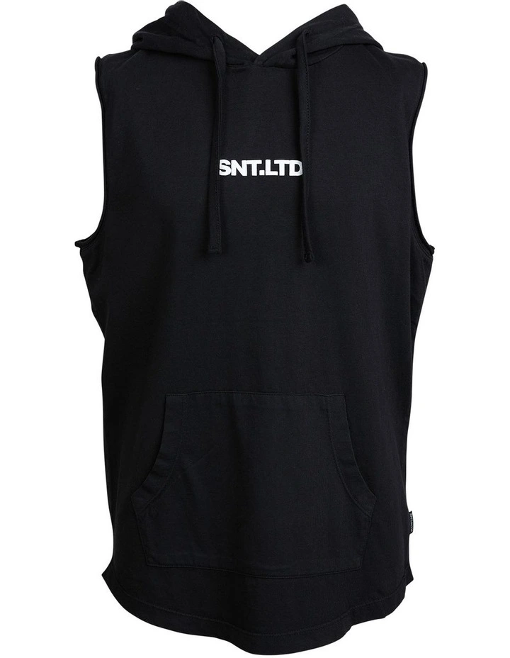 Podium Hooded Muscle (3-7 Years) in Black image 5