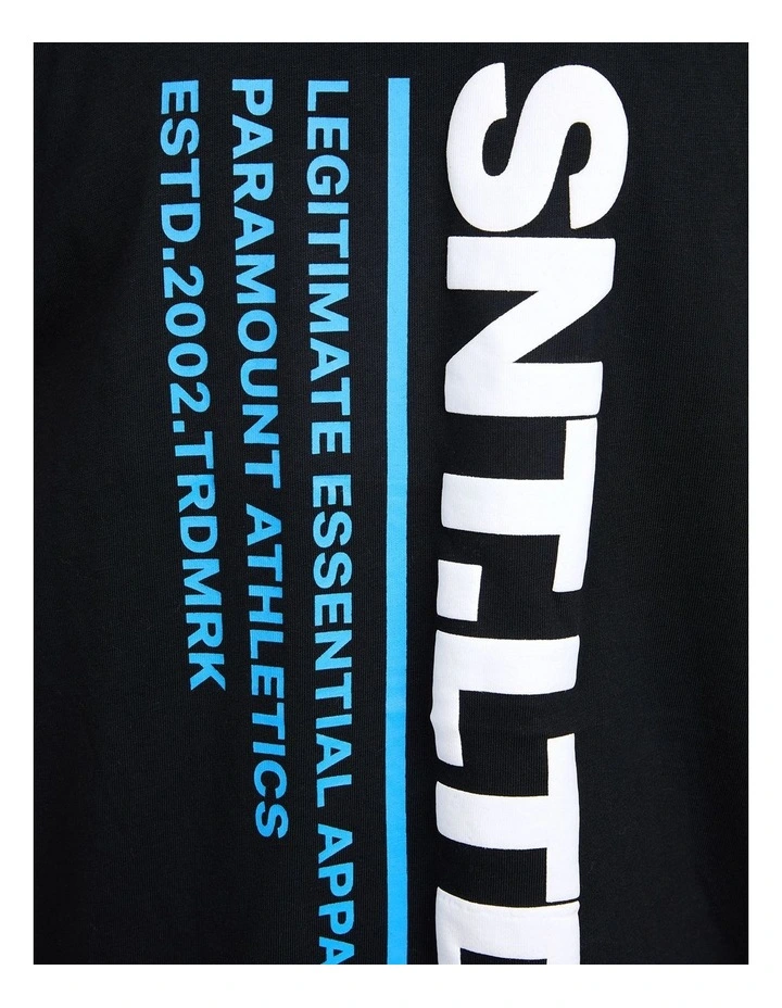 Podium Hooded Muscle (3-7 Years) in Black image 7