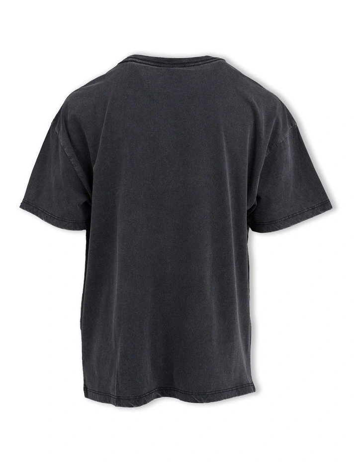 Vintage Wash Tee 3-7 Years 2 Pack in Black/White image 4