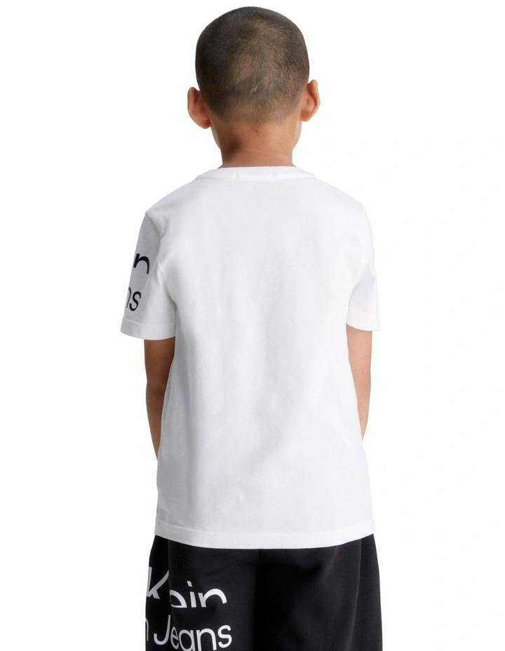 Blownup Logo Short Sleeve T-shirt in Bright White image 3