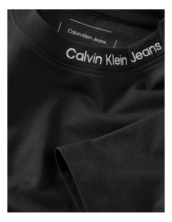 Calvin Klein Jeans INTARSIA RELAXED SHORT SLEEVE TSHIRT MYER