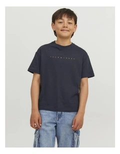 Star Tee Short Sleeve Junior in Dark Navy