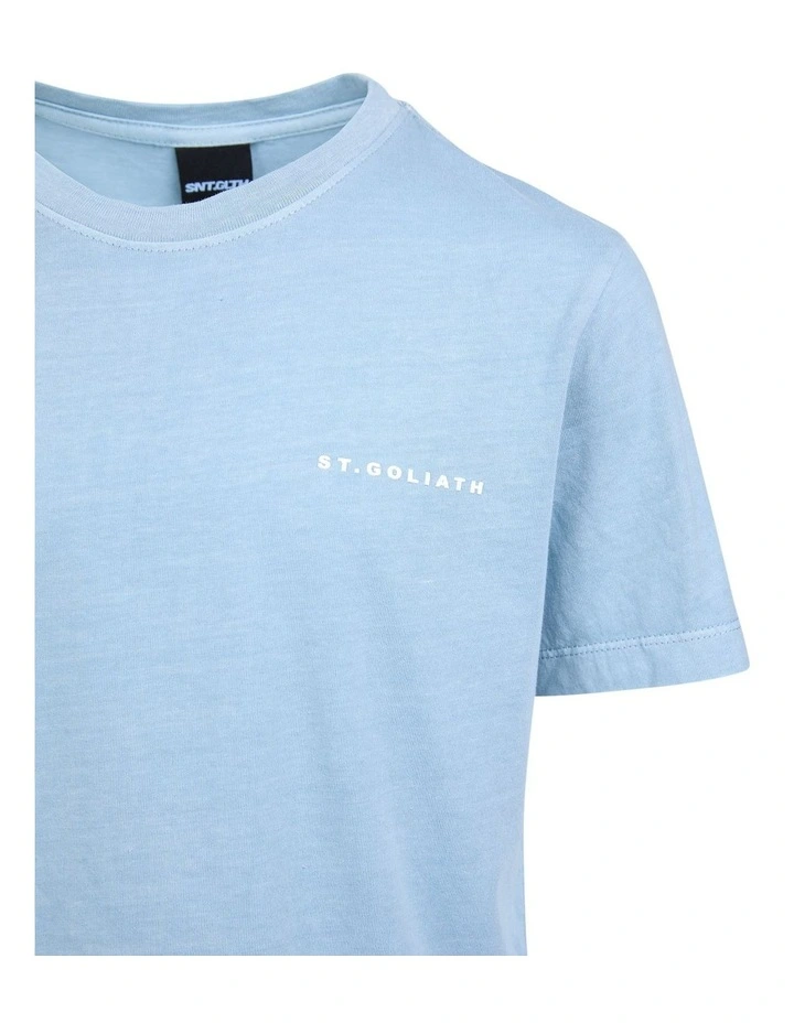 Essential Tee (8-16 Years) in Light Blue image 3