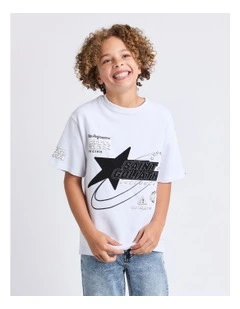 Unrivalled Tee 8-16 Years in White