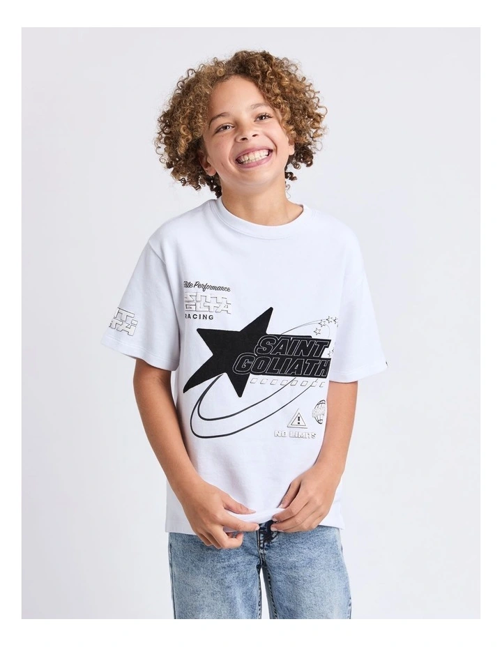 Unrivalled Tee 8-16 Years in White image 1
