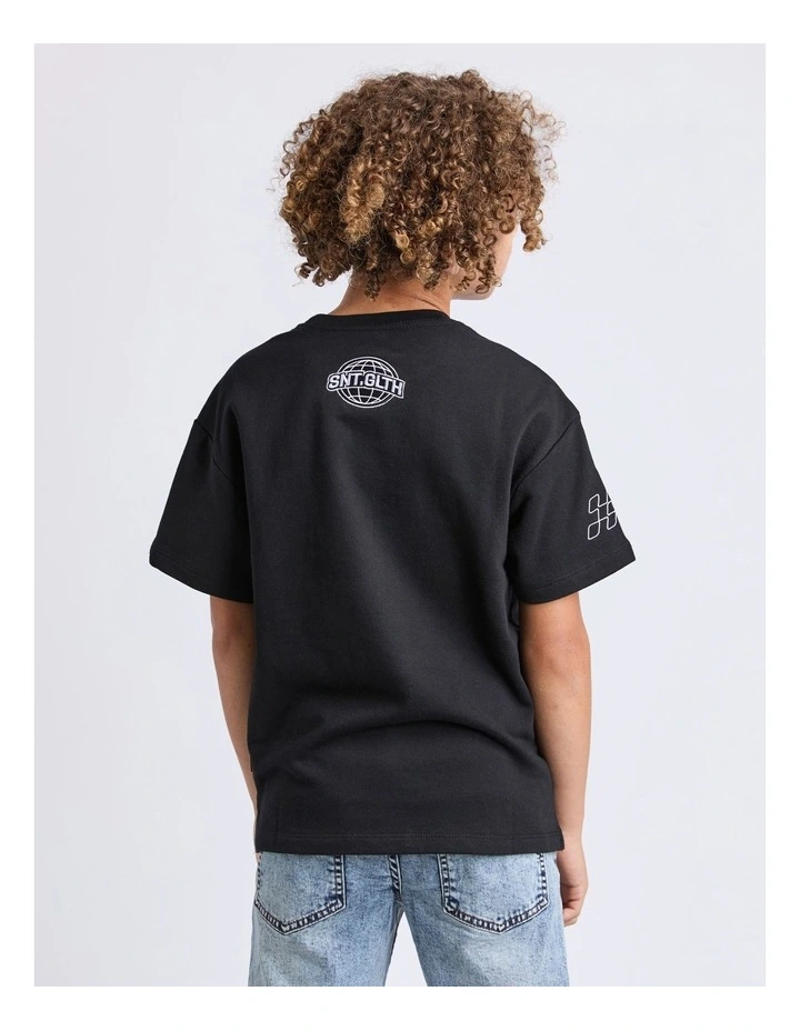 Amplify Tee 8-16 Years in Black image 3