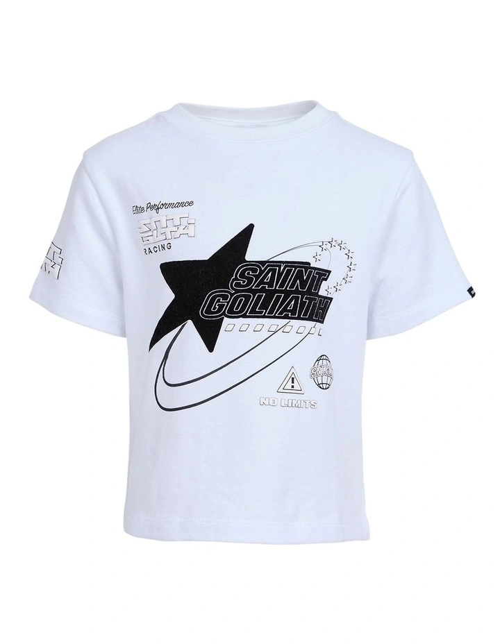 Unrivalled Tee 3-7 Years in White image 1
