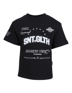 Amplify Tee 3-7 Years in Black