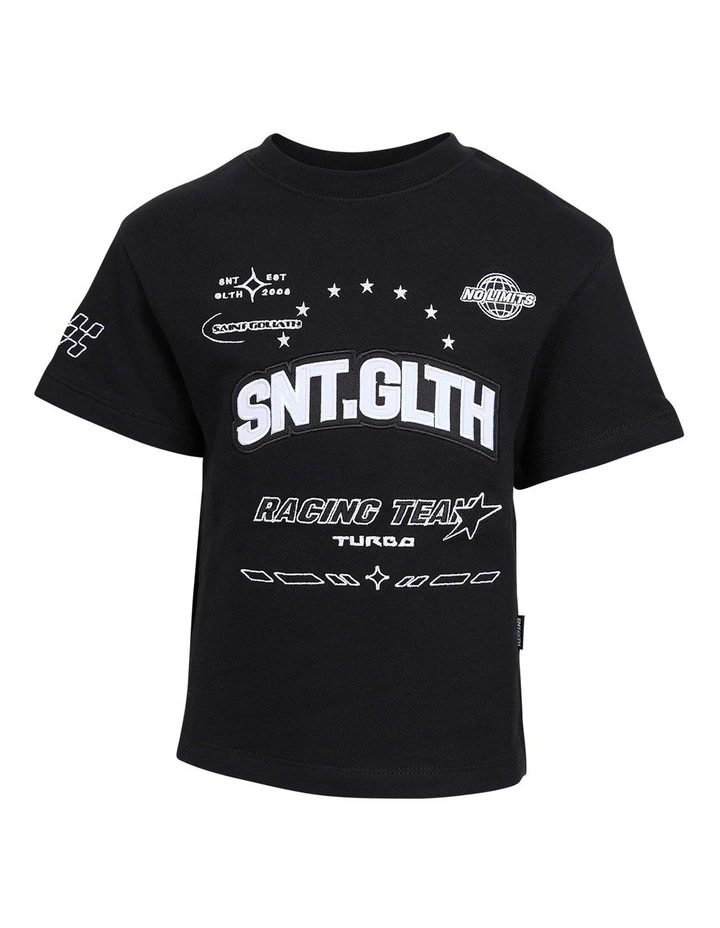 Amplify Tee 3-7 Years in Black image 1