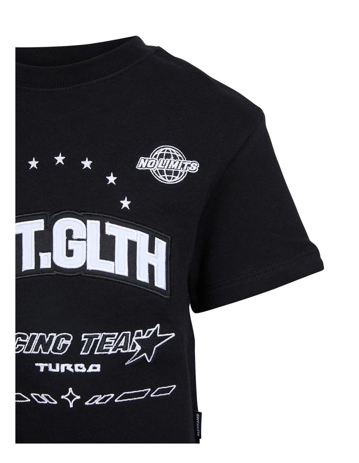 Amplify Tee 3-7 Years in Black image 3