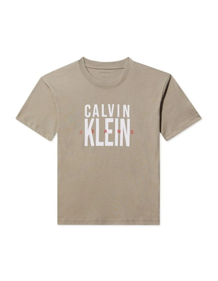 Bold Graphic T-shirt (8-16 Years) in Brown image 1
