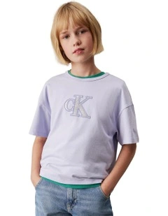 Metallic T-shirt (8-16 Years) in Purple