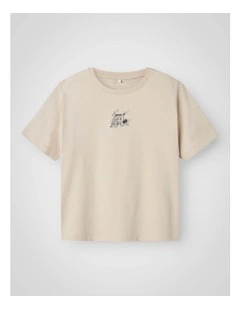 Habo Short Sleeved T-Shirt in Peyote
